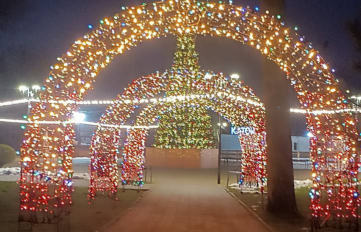 Режим работы парка в новогодние праздники!